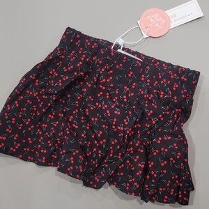 Cherry Printed Skirt